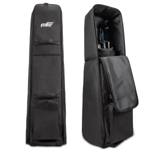 Airline Approved Softside Golf Travel Bag - Heavy Duty Padded Case with Wheels for Golf Club Protection &amp; Tournament Travel