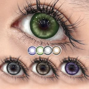 Eyeshare 14.0-14.5mm Prescription Eye Lens Soft Color Contact Lenses Comfortable and Stylish
