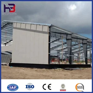 Light Weight Modular Prefabricated Steel Structure Metal Frame Warehouse Workshop Factory Buildings Steel Shed Construction