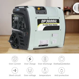 3000W 4000W محطة طاقة شمسية طارئة محمولة مع LiFePO4 بطارية