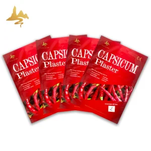 OEM Service Natural Herbal Porous Red Capsaicin Plaster for Back Pain Relieving