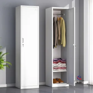 Professional Powder Coated Steel Storage Locker, Rust-resistant Metal Wardrobe for Swimming Pool & Gym Use