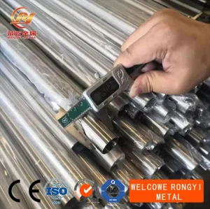 ASTM AISI A312 Inox 304 Welded/Seamless Pipe Hot/Cold Rolled Bright Hairline Mirror Polish 304 304L 316 316L Stainless Steel Pipe