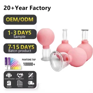 Custom Body Anti-Cellulite Cupping Therapy Massager Silicone Vacuum Facial Cupping Cups