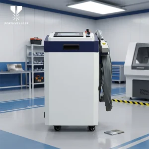 High Efficiency 1500W Water Cooled Laser Cleaning Machine
