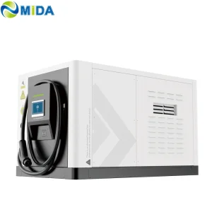 Commercial EV Charger 30kW BESS with 60kWh Battery Storage System Hybrid Solar Microgrid DC Fast Charging Station