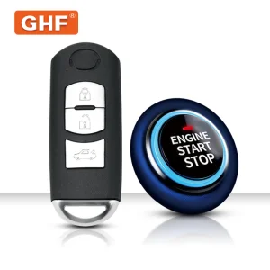 Keyless Entry Car Alarm Pke Alarm Remote Engine Start and Stop Push Start System