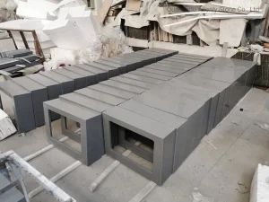 Prefabricated Countertop Grey Vein Quartz for Bathroom Quartz Vanity Top