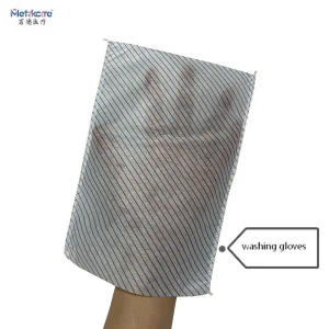 Disposable Multi-Purpose Shower Gloves for Pet Care and Cleaning