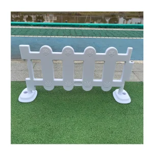 White Plastic PE Play Yard Fence Soft Playpen for Backyard Play or School Playgrounds