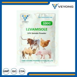 Pharmaceutical Drugs Levamisole Hydrochloride 10% Soluble Powder Sheep Medicine 10% Levamisole Powder