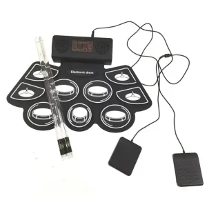 OEM Electronic Drum Set Bluetooth Audio Portable Drum Kit