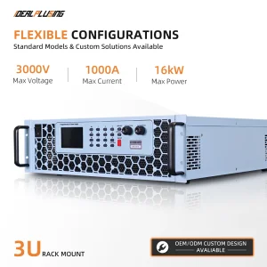 IDEALPLUSING OEM/ODM Programmable DC Power Supply 800V 1600V 2000VDC 6A with RS485 Intelligent High Accuracy for Burn-in Testing