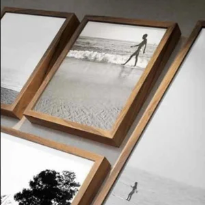Wooden photo frame