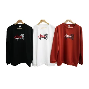 Versatile China Printing Logo Custom Crewneck Sweatshirt