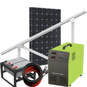 Solar Generator Container for Drinking Water and House Load