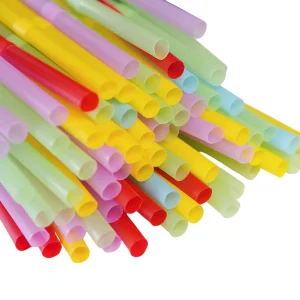 Wholesale Disposable Eco-Friendly Food Grade Polypropylene PP Colored Elbow Straws