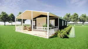 Casa Container Residencial Expandável de Boa Qualidade, Casa Container Expandável Portátil Prefabricada