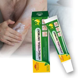 Custom logo Green Herbal Skin Cream Factory Supply Non-irritating Topical Skin Soothing Cream