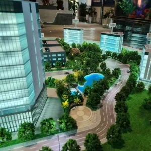 Modern Design Architectural Scale Model LED