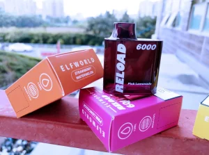 Cheaper Vaper Refreshing Hookah Elfworld Reload 6000 Replaceable Pod Kit Disposable Vape 6000 Puffs 0/2/3/5% Nicotine 12ml E-Liquid Fruity Flavor Vape Pen