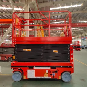 Anda 8m Self-Propelled Electro-Hydraulic Scissor Lift Platform, Equipped with Various Diagnostic Systems. New Product Launch.