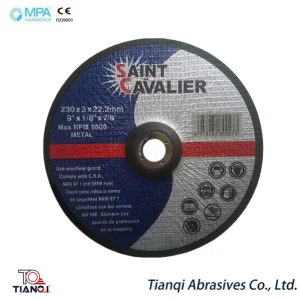 Factory Mass Production Wear Resistant 230X3X22.2mm Metal Cutting Discs
