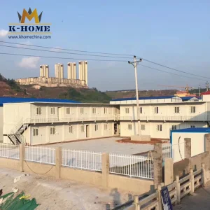 مدرسة حاويات مسبقة الصنع متعددة الطوابق سريعة التجميع
