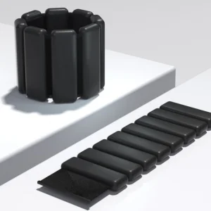 Silicone Adjustable Wrist or Ankle Weights for Gym Strength Training