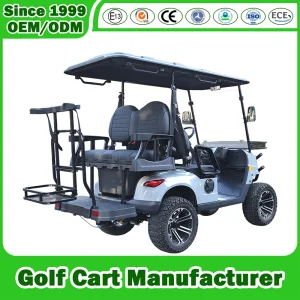 Golf Cart Manufacturer Electric 2+2/4+2/6+2 Seats 2/4/6/8 Person Sighting Shuttle Street Legal 48V/72V Lithium Lifted Utility Offroad Hunting Buggy Club Car
