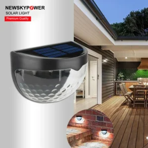 6 LED Solar Fence Light