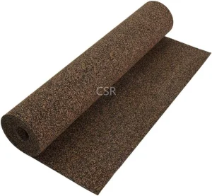 3mm 5mm Apartment Floor Insulation Acoustic Sound-Proof Rubber Underlay Cork Underlay Rubber Floor Mat