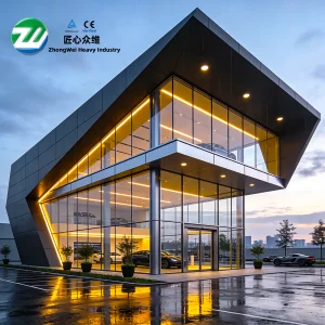 Modern Light Steel Structure Building Commercial Use
