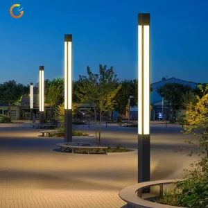 IP65 Waterproof Aluminum Square Pole LED Pathway Street Lamp
