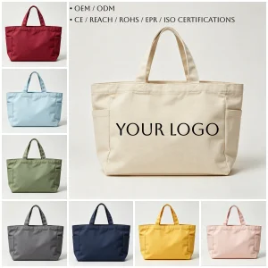 Custom Reusable Eco-friendly Tote Bags