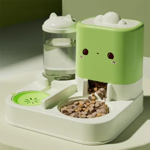 Pet Product Programmable Feeding Indoor Friendly Wide Bowl Pet Smart Feeder