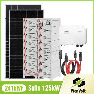 Batería de panel solar residencial