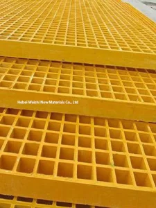 Special Anti Slip Surface Design Anti-Slip High Strength and Durability Composite Grating Insulated Stair Treads FRP Grille Steps