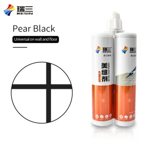 Bathroom Non Shrink Epoxy Resin Colored Marble Ceramic Tile Floor Joint Gap Filling Adhesive Grout