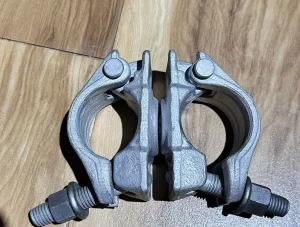 German Type Forged Swivel Coupler BS1139 En74 Scaffolding Forged Double Coupler /Clamp Right Angle for Consruction