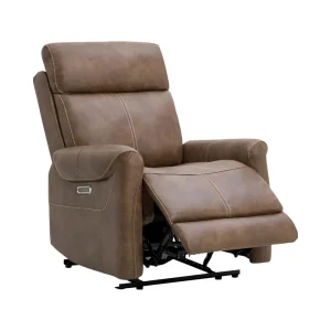 Modern Adults Wall Hugger RV Recliner Chair USB Charging Ports Electric Power Reclining Sofa for Home Theater Living Room