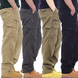 Eco-Friendly Cotton Cargo Pants