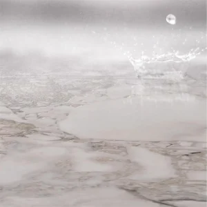 Modern Design Matte and Honed Finish White Gray Colors Flooring Tile with Creative Decorative