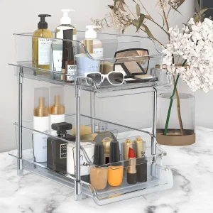 2 Tier Multi-Purpose Pull-out Pantry Organization and Storage