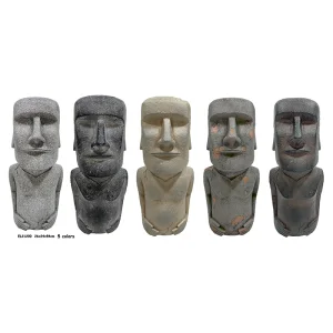 Fiber Clay Easter Island Statues