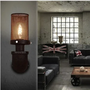 Water Iron Pipe Loft Retro Vintage Industrial Wall Light (WH-VR-44)