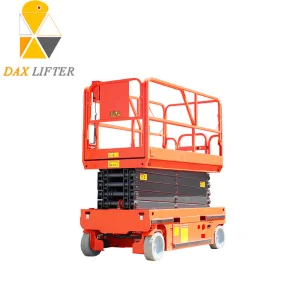 Self Propelled Mini One Two Man Lift Battery Hydraulic Electric Aerial Mobile Scissor Lift