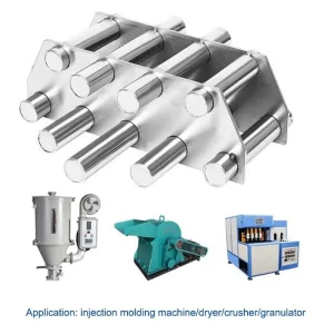 Custom Food Grade SUS304 Rare Earth Neodymium Magnetic Grate Hopper Magnet for Plastic Industry