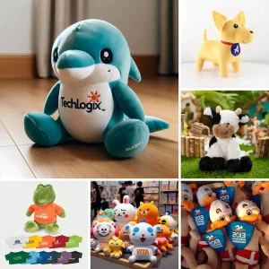Fabricante OEM de precio mayorista, alta calidad, juguetes de peluche suaves y personalizados, adorables, sentados y de pie, regalos promocionales publicitarios de fábrica