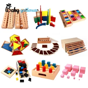 Montessori Wooden Educational Toy Set